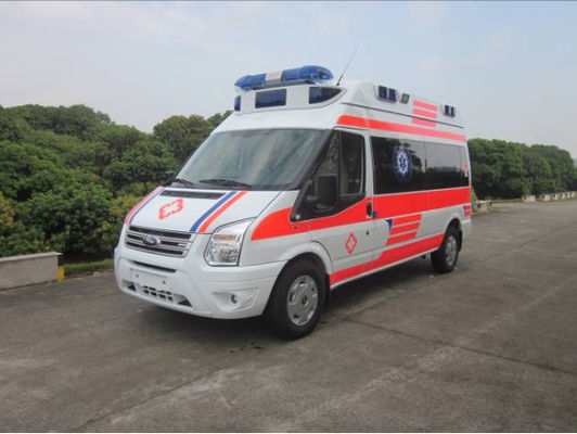 İyi bir fiyat. 9 koltuklu Ford Transit Ambulans 6 koltuklu Medi Cal Ambulans Ön Arka Sürüş 4×2 çevrimiçi
