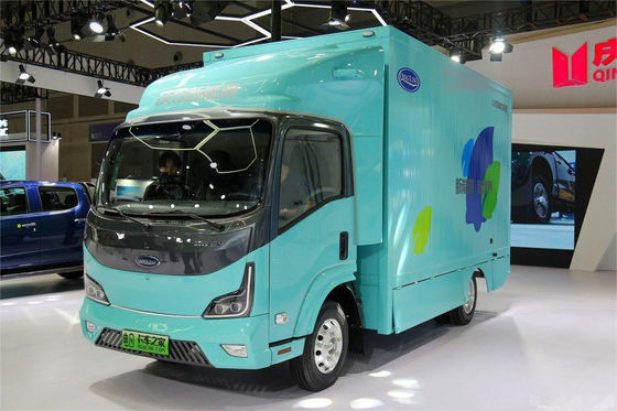 Qingling EVM600 Elektrikli Kargo Kamyonları Mavi Tam Elektrikli Kamyon