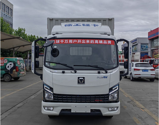 Hibrit Elektrikli Kargo Kamyonu 4x2 Ev Kargo Kamyonu Otomatik Şanzıman