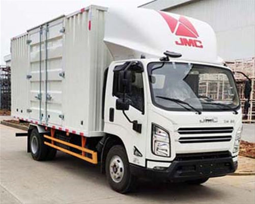 İyi bir fiyat. Jiangling yalıtımlı kamyon RWD 2WD Kargo Van 6×2 El / Otomatik 3 kişilik çevrimiçi