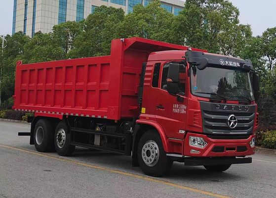 Dayun kendi kendini boşaltan kargo taşıma aracı üç eksenli arka tahrikli dizel 3 koltuklu 8×2 manuel şanzıman 30 ton