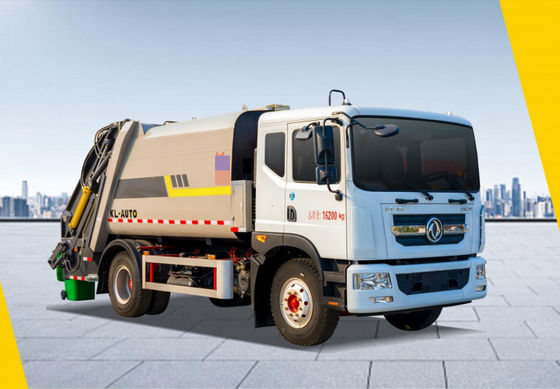 İyi bir fiyat. Dongfeng 13-Square Sıkıştırılmış Çöp Çöp Kamyonu Arka Sürüş Dizel 4 × 2 El Şanzımanı çevrimiçi