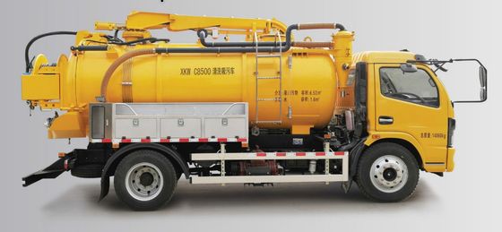 C8500 Kanalizasyon Emik Kamyonu Temizlik Uzmanları için Gerekli Ekipman