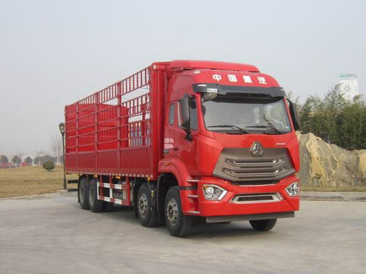 İyi bir fiyat. Kırmızı 8x2 Kamyon Dizel Ağır Kamyon Aracı 316/429 At Gücü çevrimiçi