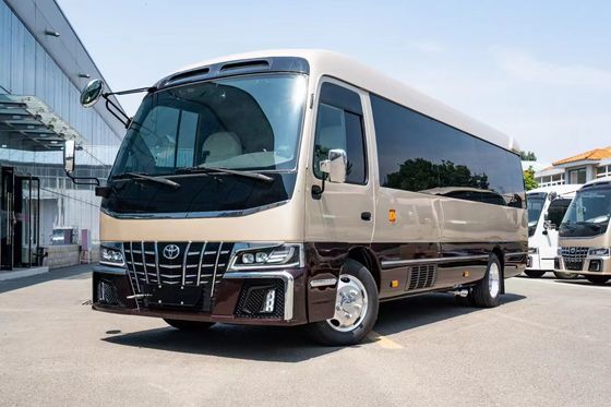 İyi bir fiyat. Toyota Coaster 12 Koltuklu Turist Otobüsü Benzin Arka Sürüş 4×2 El Değiştirme çevrimiçi