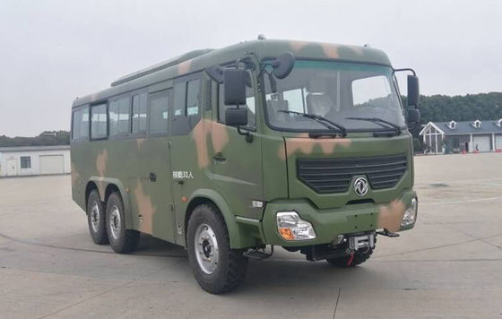 İyi bir fiyat. Dongfeng Dört Tekerlekli Sürüş Turist Minibüs 8.2 Metre 24-31 Koltuk 4×4 Dizel El Değiştirme çevrimiçi