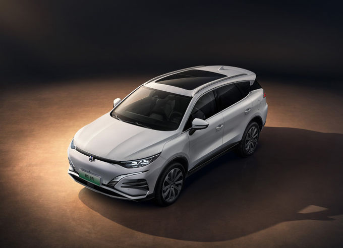 6 Koltuklu BYD Tengshi SUV Süper Hibrit Plug In Hibrit Güç 4x4 1