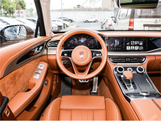 4 Koltuk / 5 Koltuk Hongqi H9 Lüks Benzin 4×2 Limousine 13