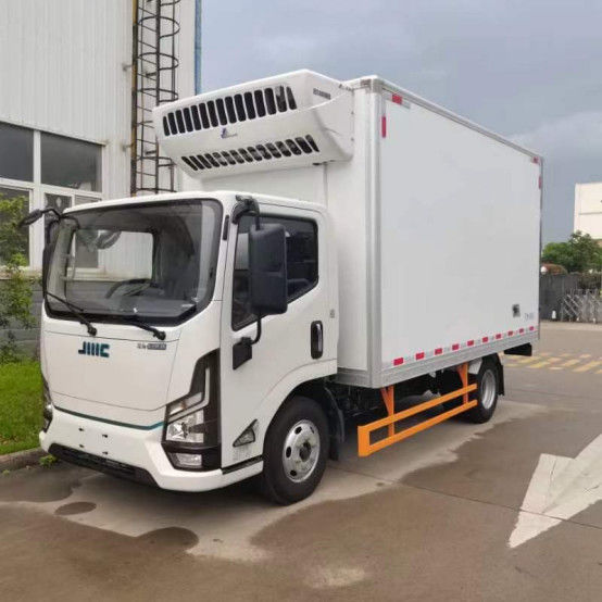 167hp 227hp Jiangling Soğutucu Kamyon Dizel Arka Sürüş 4x2 4