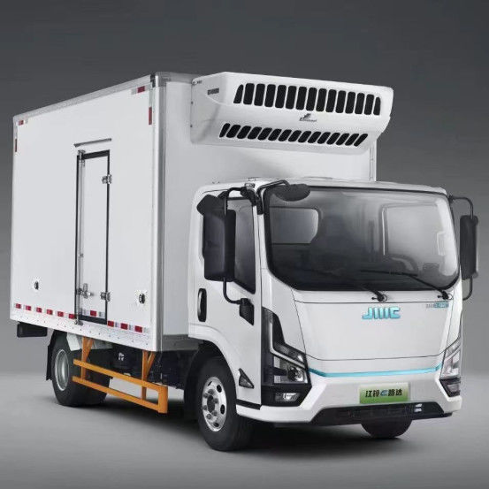 167hp 227hp Jiangling Soğutucu Kamyon Dizel Arka Sürüş 4x2 1