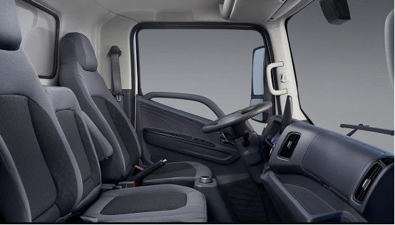 167hp 227hp Jiangling Soğutucu Kamyon Dizel Arka Sürüş 4x2 5