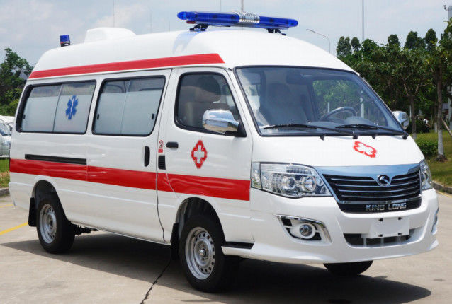 Jinlong Acil Servis Ambulansı Benzin 7 Koltuk 4×2 5