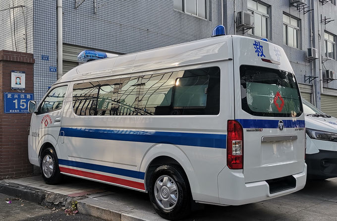 Futian Acil Tıbbi Hizmetler Ambulans 7 Koltuklu Arka Sürücü 4×2 2