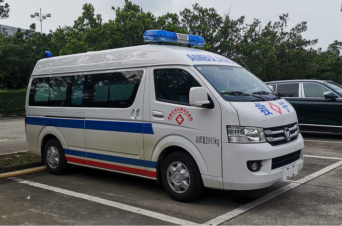 Futian Acil Tıbbi Hizmetler Ambulans 7 Koltuklu Arka Sürücü 4×2 0