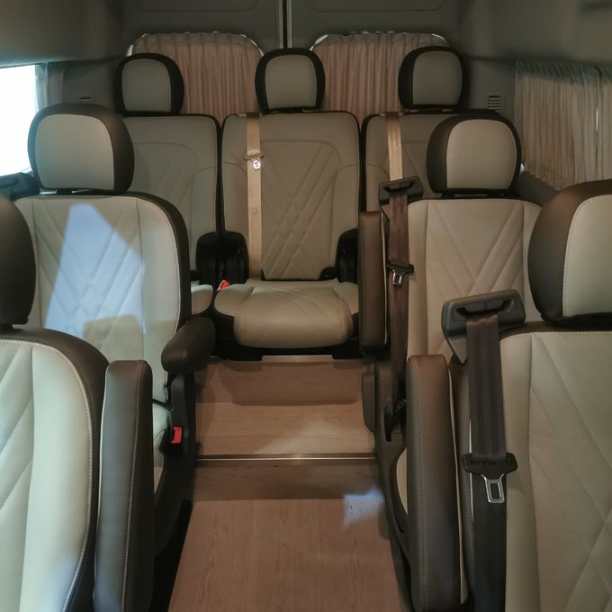 Ford V362 Yeni Tam Shun Minibüs Araç 7-9 Koltuklu Benzin Otobüsü 4 × İki 4
