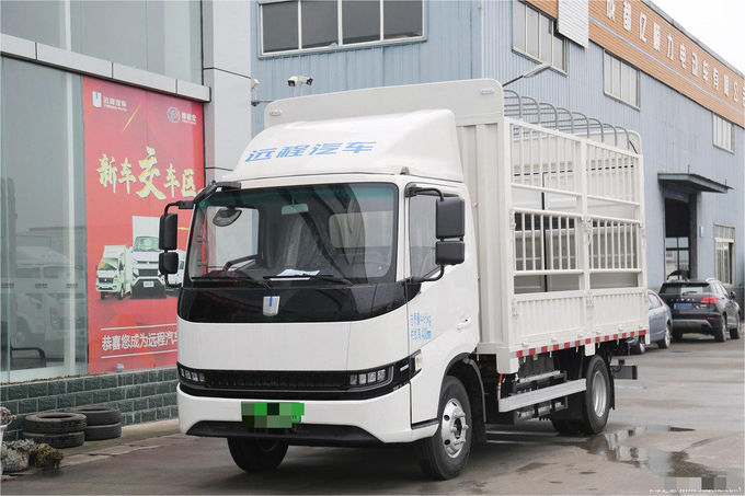 Beyaz Geely Tüm Elektrikli Kutu Kamyonu Elektrikli 26 Ayaklı Kutu Kamyonu 0