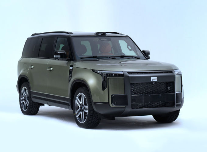 Plug In Extended Range Hibrit Araç Otomobil Büyük SUV Dört Tekerlekli Sürüş 0
