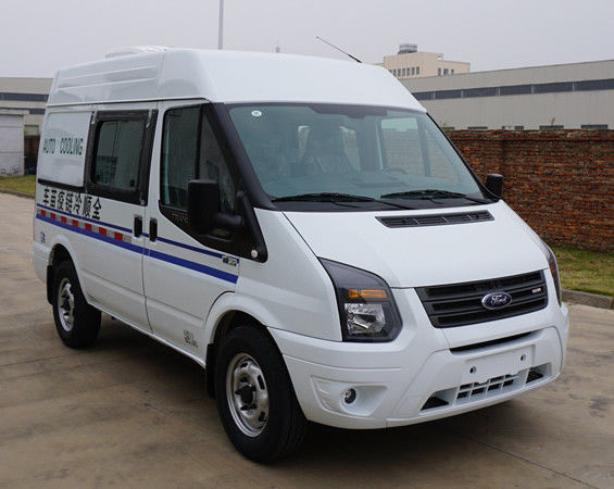 100Kw soğutmalı kamyon MT82 Ford Transit Reefer Van White 0