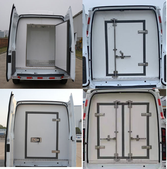 100Kw soğutmalı kamyon MT82 Ford Transit Reefer Van White 3