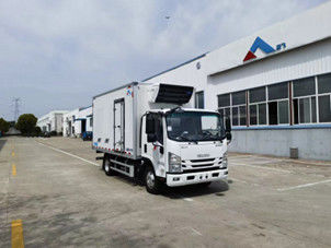4KH1CN6LB Isuzu Soğutucu Kamyon Isuzu Dondurucu Kamyonet İki Tekerlekli Arka Sürüş 0