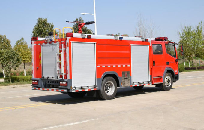 RWD 2WD 6×2 Yangın Kurtarma Kamyonları Foton Su Tankı Yangın Kamyonu Dizel 2