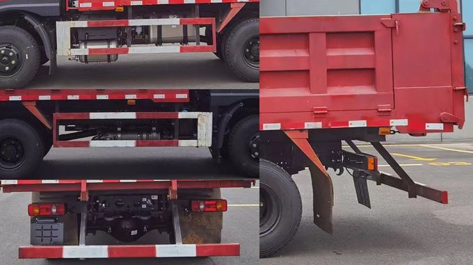Dongfeng Dizel Çöp Kamyonu İki Tekerlekli Arka Sürüş 4×2 El Değeri 8 Metrekare 2