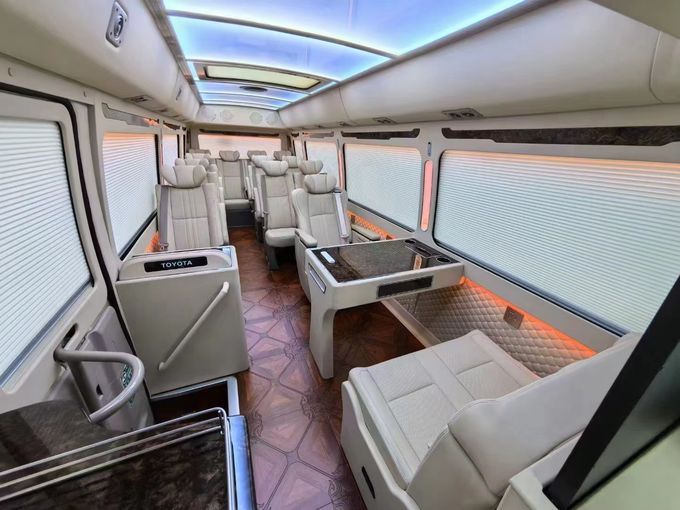 Toyota Coaster 16 kişilik Turist Otobüsü İş Otobüsü Recepsiyon Otobüsü Benzin 4×2 El Değiştirme 9