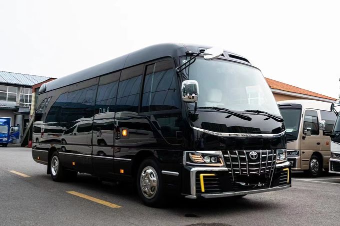 Toyota Coaster 7 Koltuklu Koç Tur Otobüsü Benzin Arka Sürüş 4×2 El Değiştirme 0