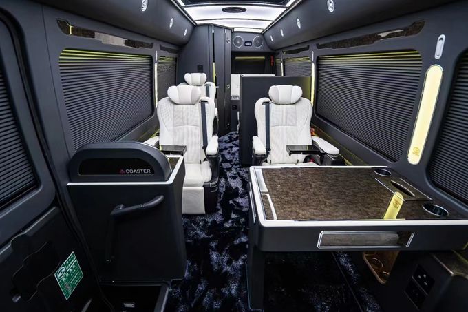 Toyota Coaster 7 Koltuklu Koç Tur Otobüsü Benzin Arka Sürüş 4×2 El Değiştirme 8