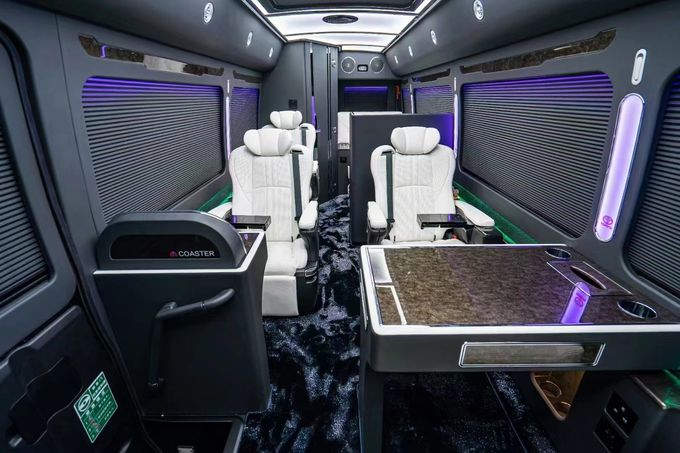 Toyota Coaster 7 Koltuklu Koç Tur Otobüsü Benzin Arka Sürüş 4×2 El Değiştirme 7